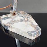 Important Art Deco Modernist Table Lamp, France, c. 1930