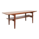 Table basse en teck danois du milieu du siècle, années 1960