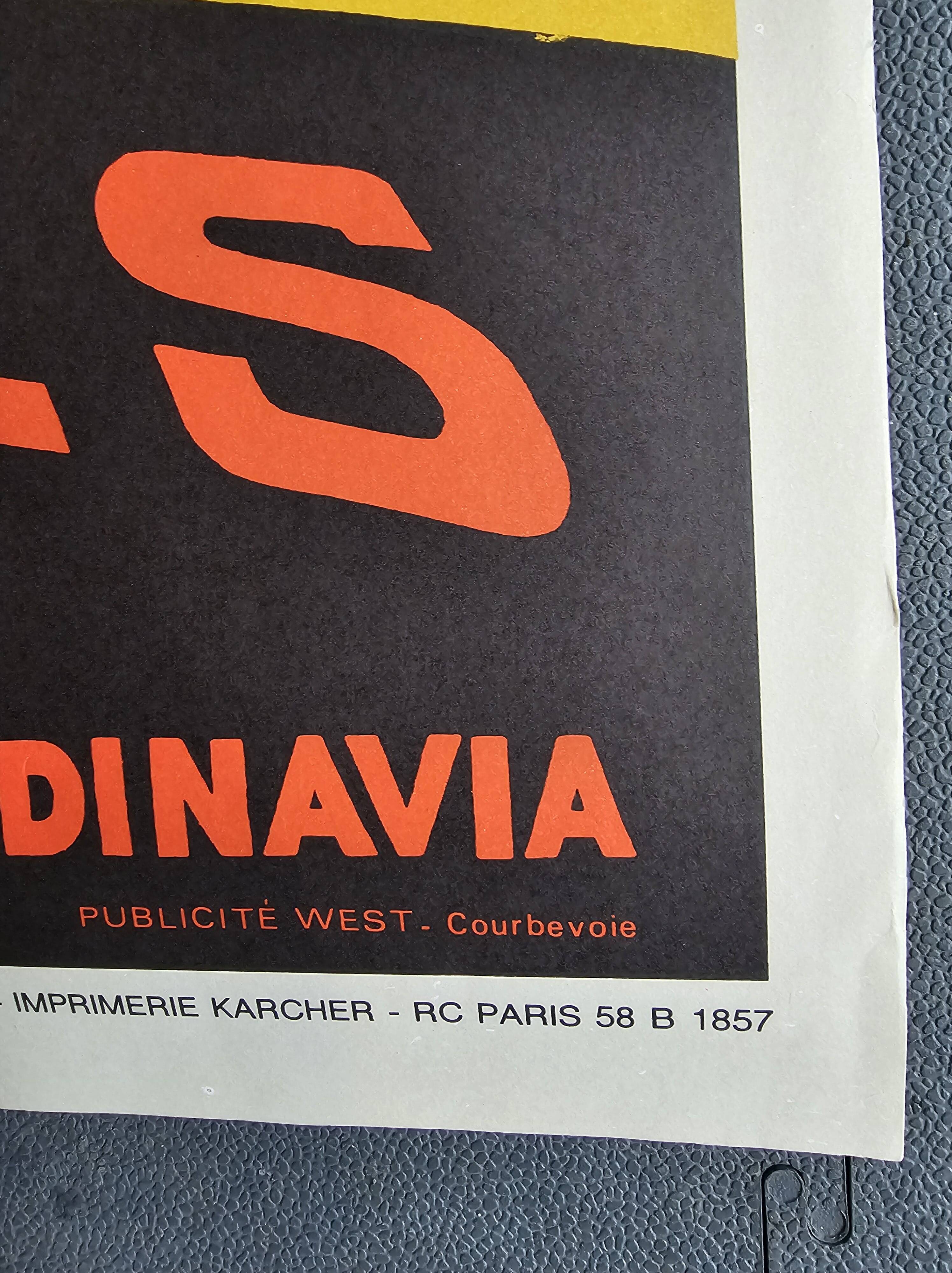 FARMAN AIRLINES poster - Albert Solon