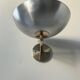 Vintage adjustable brushed metal and brass wall light, France 1970