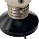 1990 ikea table lamp – vintage bulb shape in frosted glass
