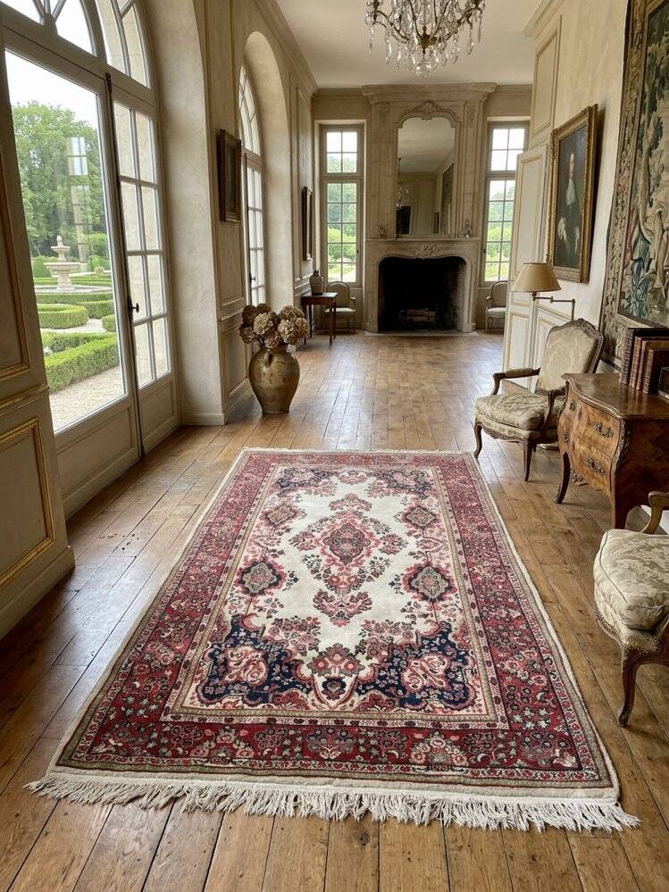 Grand tapis persan ancien