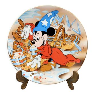 Assiette de collection Mickey Mouse Fantasia Disney