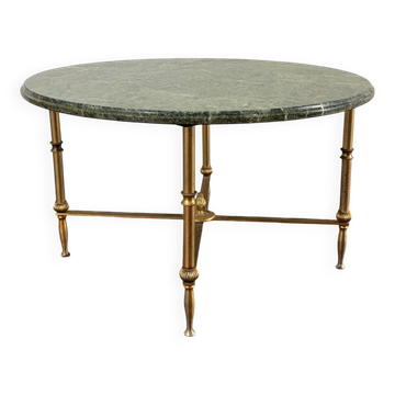 Table de salon en marbre vert