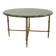 Green marble coffee table