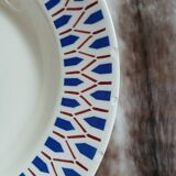 3 antique deep plates from Badonviller