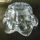 Crystal ashtray signed Bayel