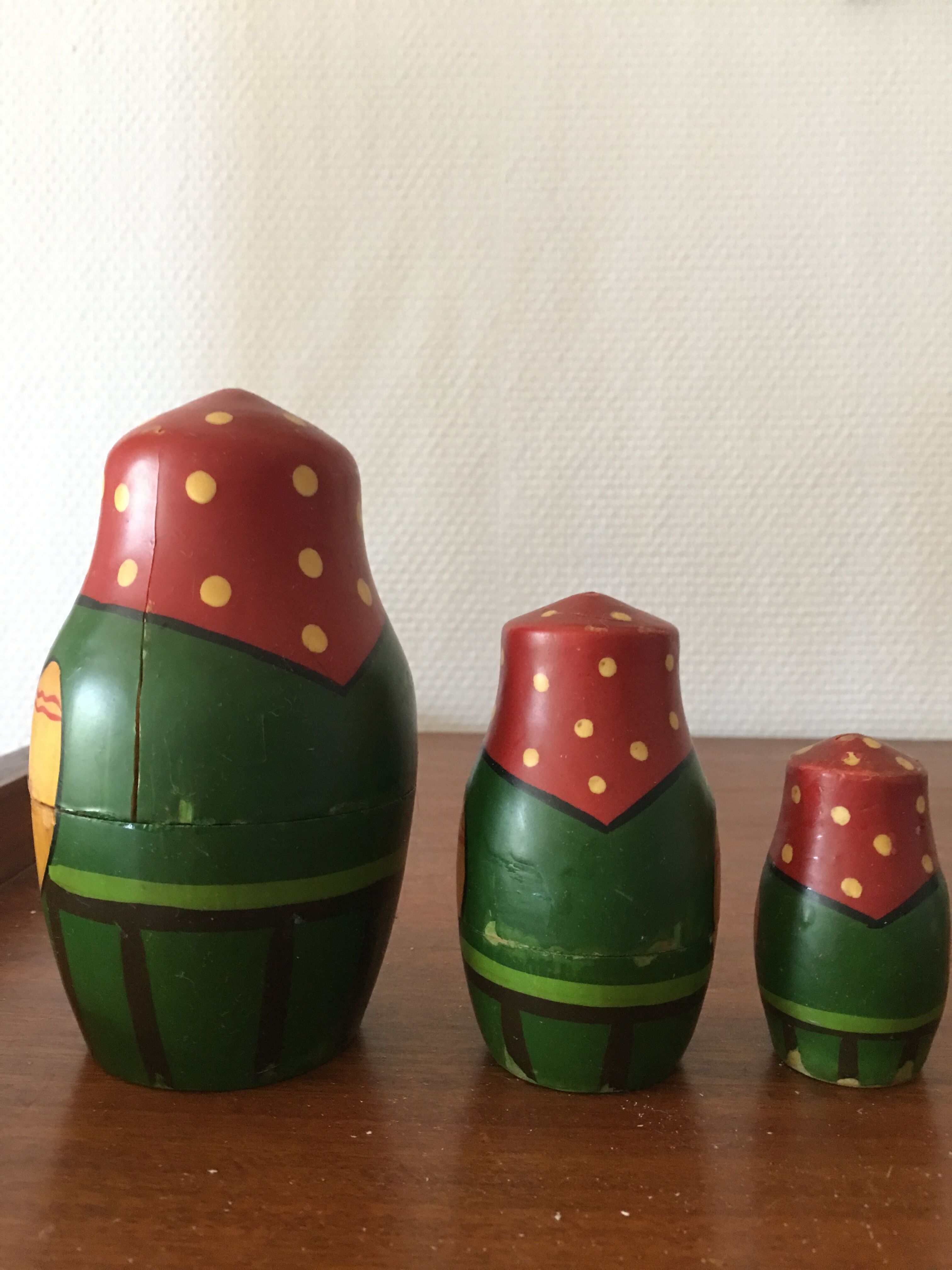 Vintage Russian Matryoshka Dolls
