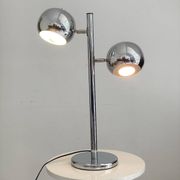 Lampe chromée vintage 1970's