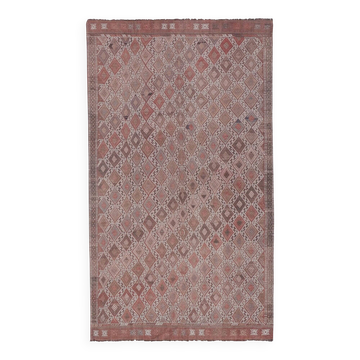Kilim turc vintage tissé main 137x235 cm