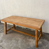 Cherry wood workshop table