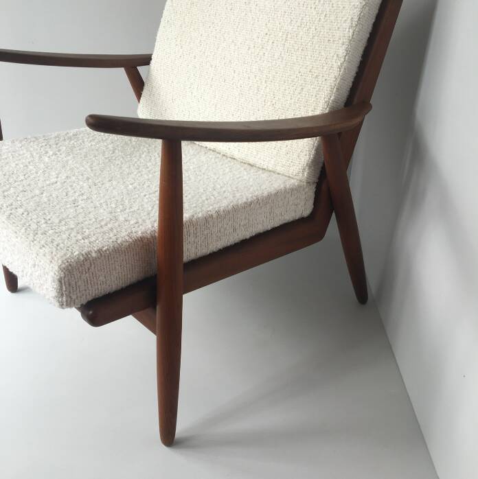 Scandinavian teak armchair