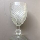 Transparent diamond tip walking glasses