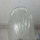 Set of two vintage Italian glass wall lamps