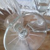 Five glasses aperitif of 40