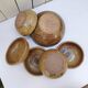 Pyrite stoneware service, salad bowl and bowls, vintage.