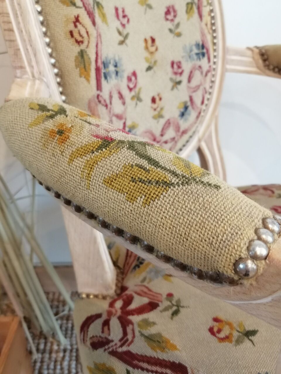 Pair of Louis XVI period armchairs