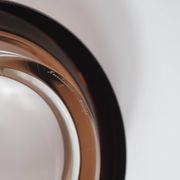 Rare modern glass bowl from the mid-century by Kaj Franck for Nuutajärvi Notsjö.