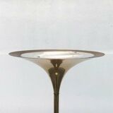 Vintage German floor lamp in Hollywood Regency style made of brass by Doria Leuchten, 1970s.