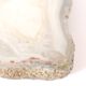 delicate attention bowl made of natural Agate stone Italy 1960