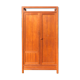 Armoire moderniste en chêne massif 1950