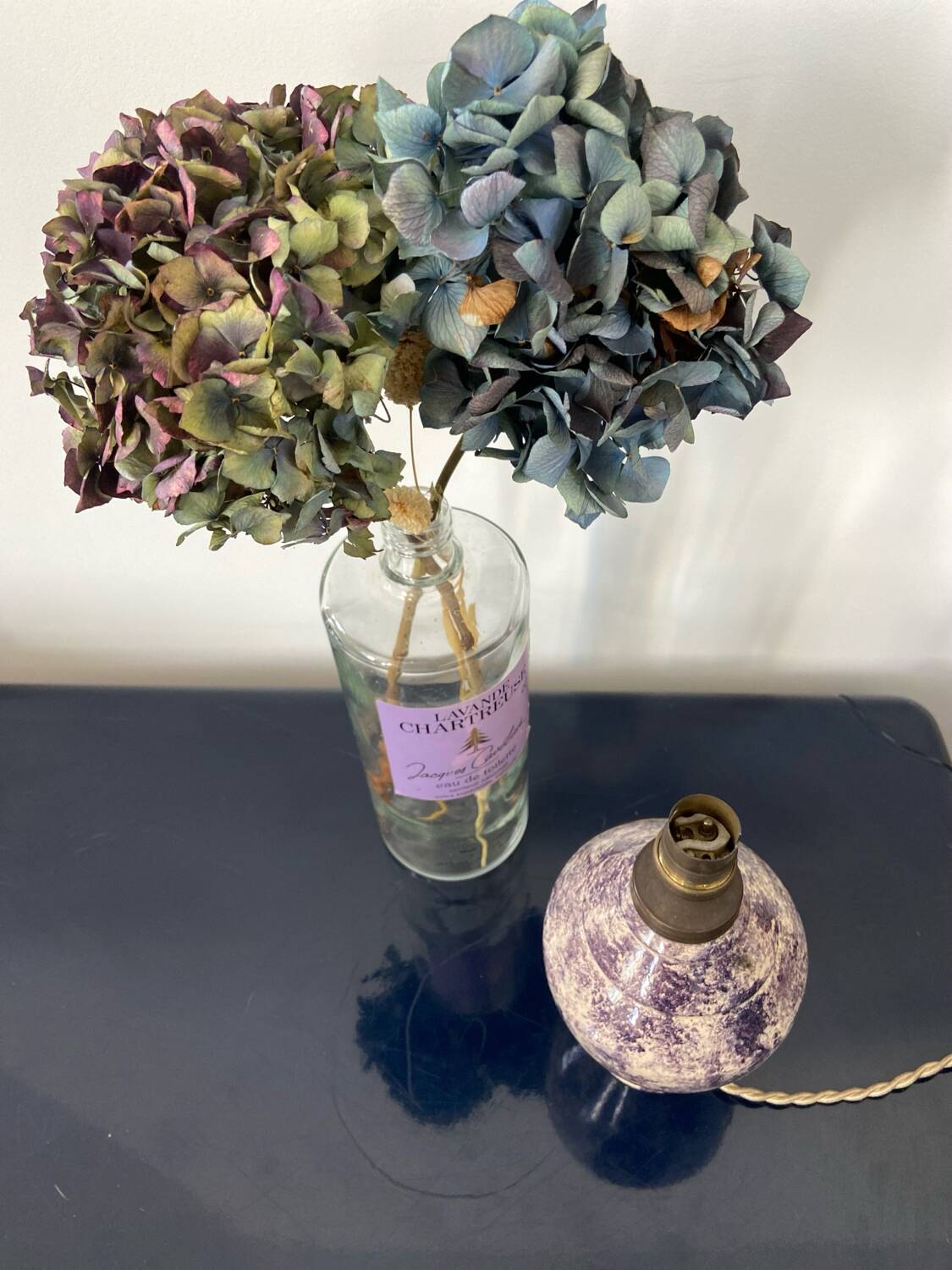 Vintage ceramic lamp base