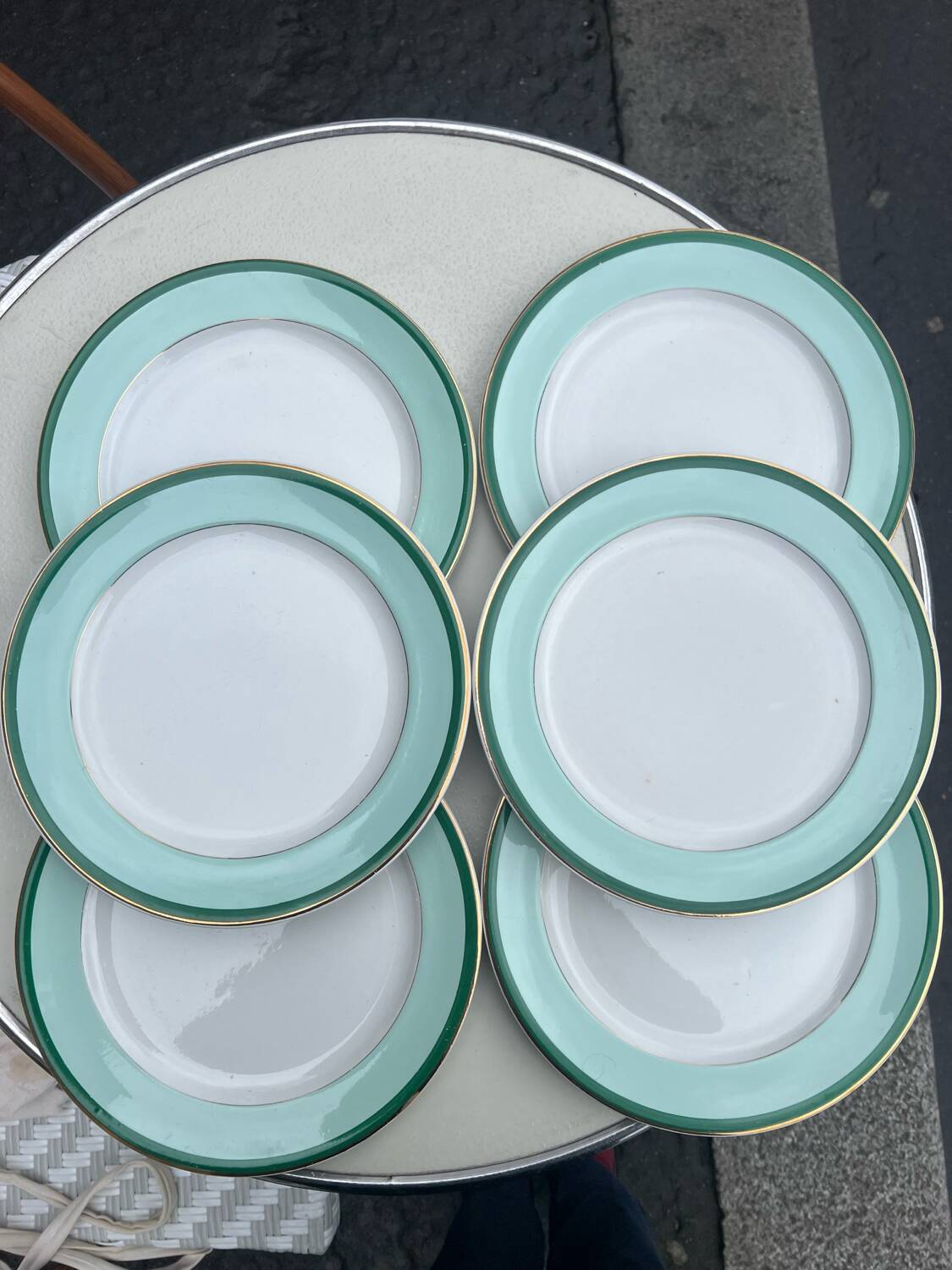 Luneville - 6 grandes assiettes