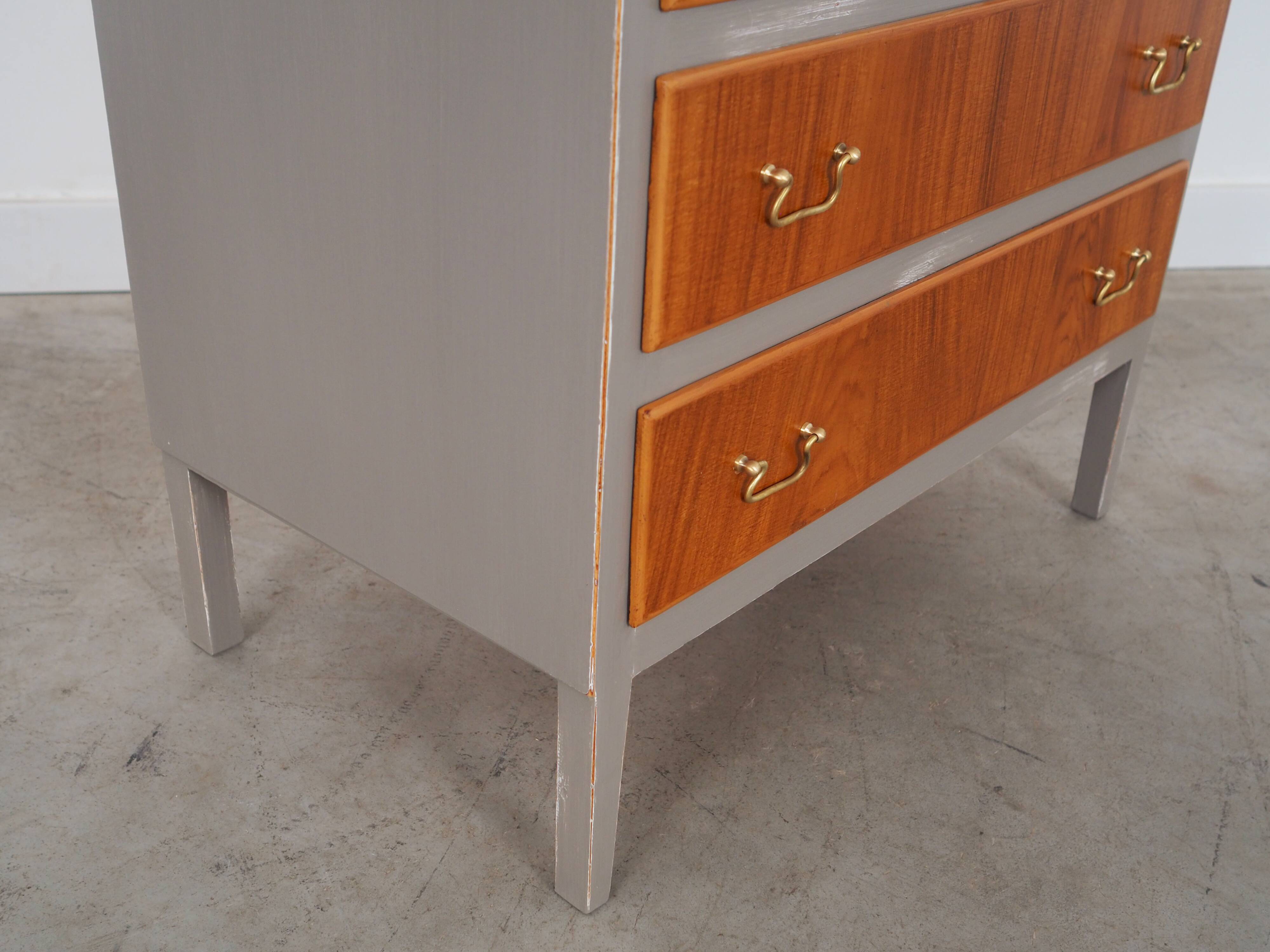 Walnut chest of drawers, Danish design, 1960s, production: Denmark