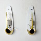 Pair of sconces "ears" idearte spain 1980