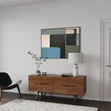 Original geometric painting