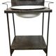 Vintage Industrial Hospital Wash Basin, 1960s