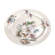 Porcelain dish decoration heron and bamboo