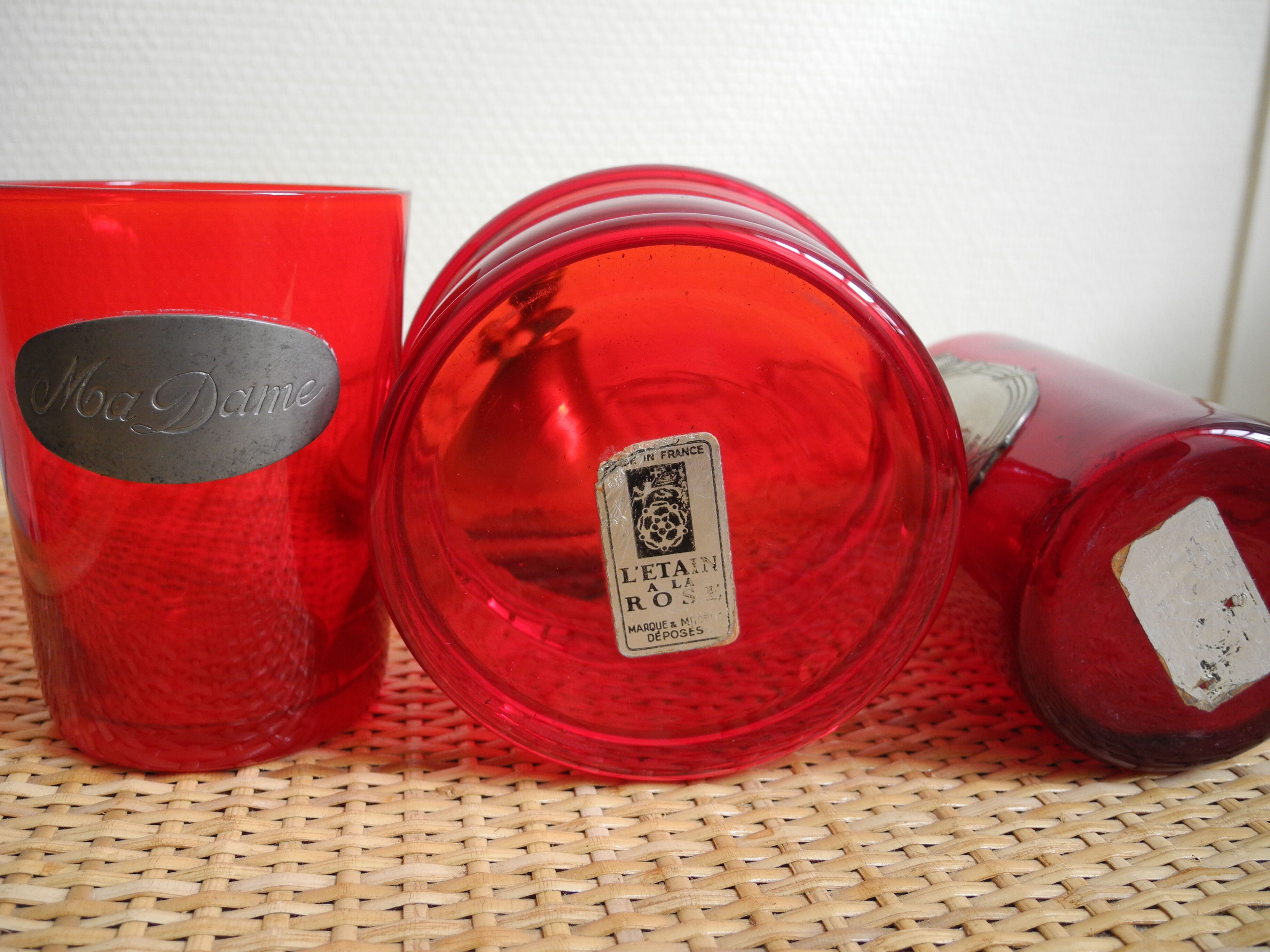 Lot bottles