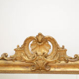 Miroir en bois doré français du 19e siècle -147x98cmm
