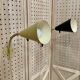 Pair of modular scandinavian design wall lights 1950.