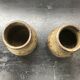 Paire de vases ancien le cep grès Jean Tessier vintage
