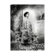 Forte femme portrait photographie Rajasthan années 60