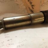 Old brass telescope from the 19th century