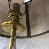 Lampe à poser pied laiton