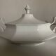 Neo Classic Greek Revival Octagonal Beaded English Earthenware Centerpiece