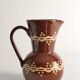 Brown Ceramic Pitcher or Vase by Andersson & Johansson, Höganäs, Sweden, 1920s