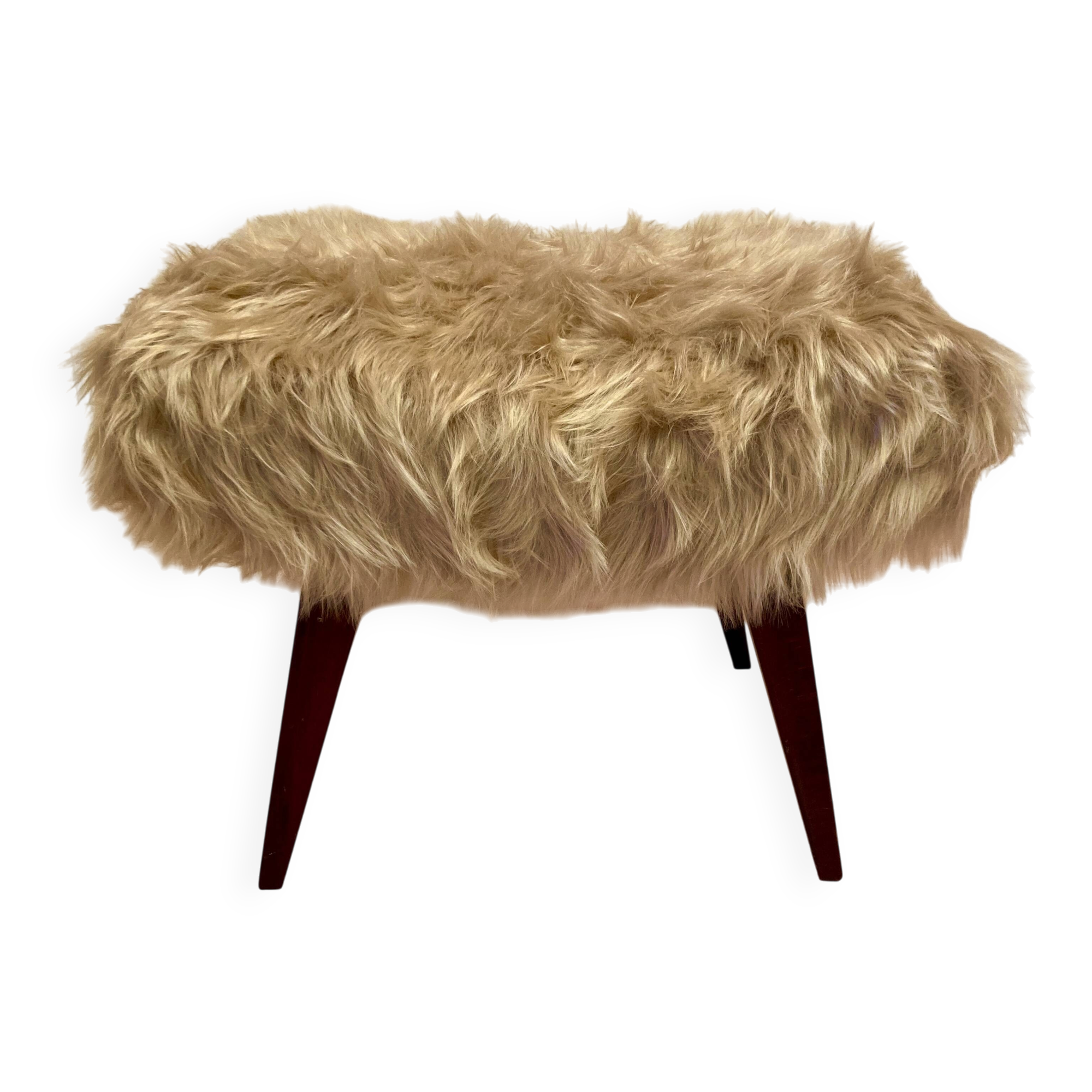 OTTOMAN OU REPOSE PIED DESIGN 1950.