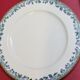 5 large flat plates guy degrenne model tuscany porcelain limoges