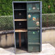 Casier vestiaire industriel en métal vintage