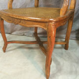 Cane Chair in Walnut a spacer and flat file
