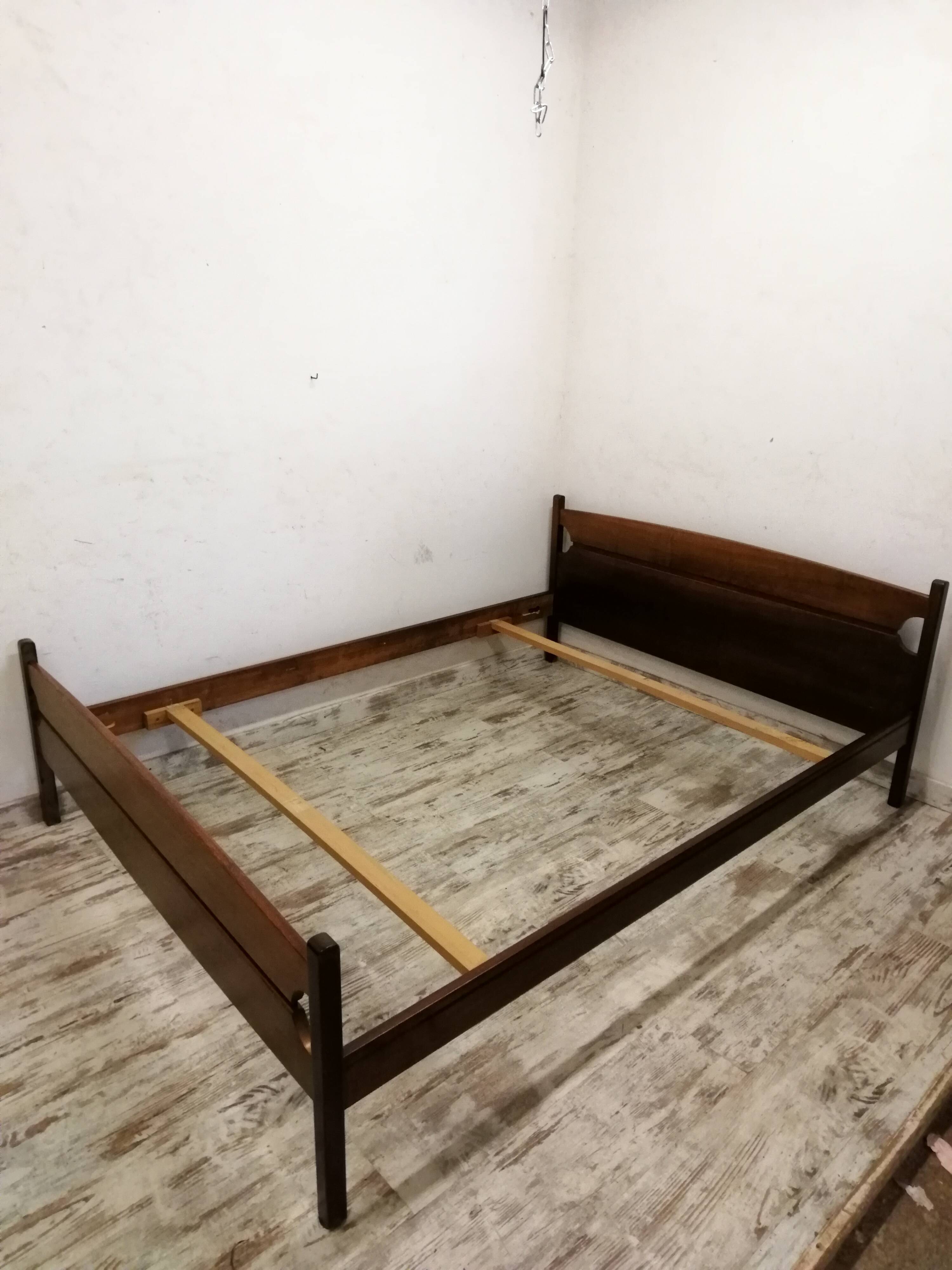 Scandinavian rosewood bed