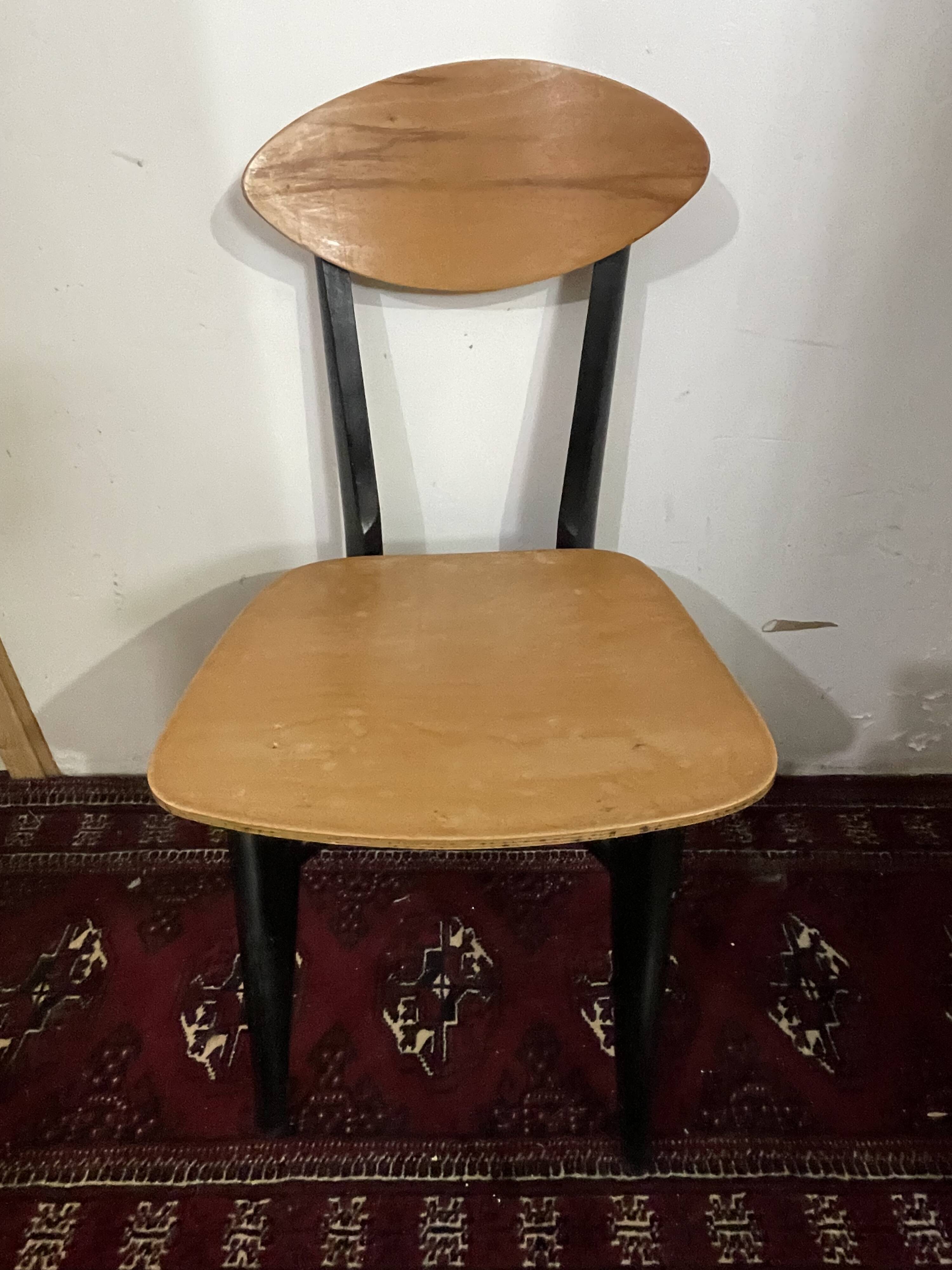 4 Scandinavian chairs type Kneuzzargenstull