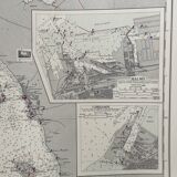 Denmark and Sweden The Sound Entrance to Baltic Nautical Map