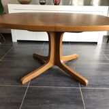 Vintage extendable table Baumann 1970s