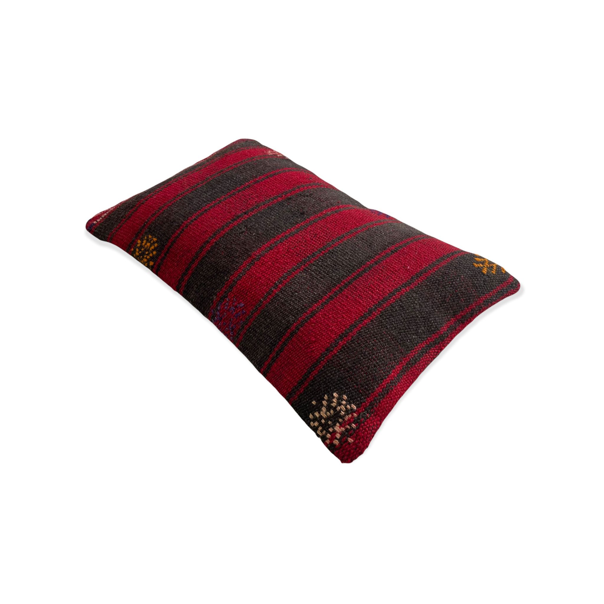 Vintage Turkish Kilim Cushion Cover, 30 x 50 cm